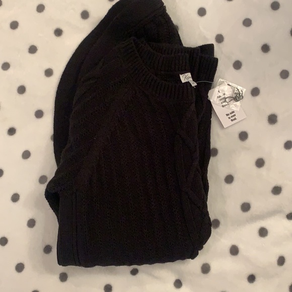 NWT Gorgeous Black Long Sweater - Picture 6 of 8